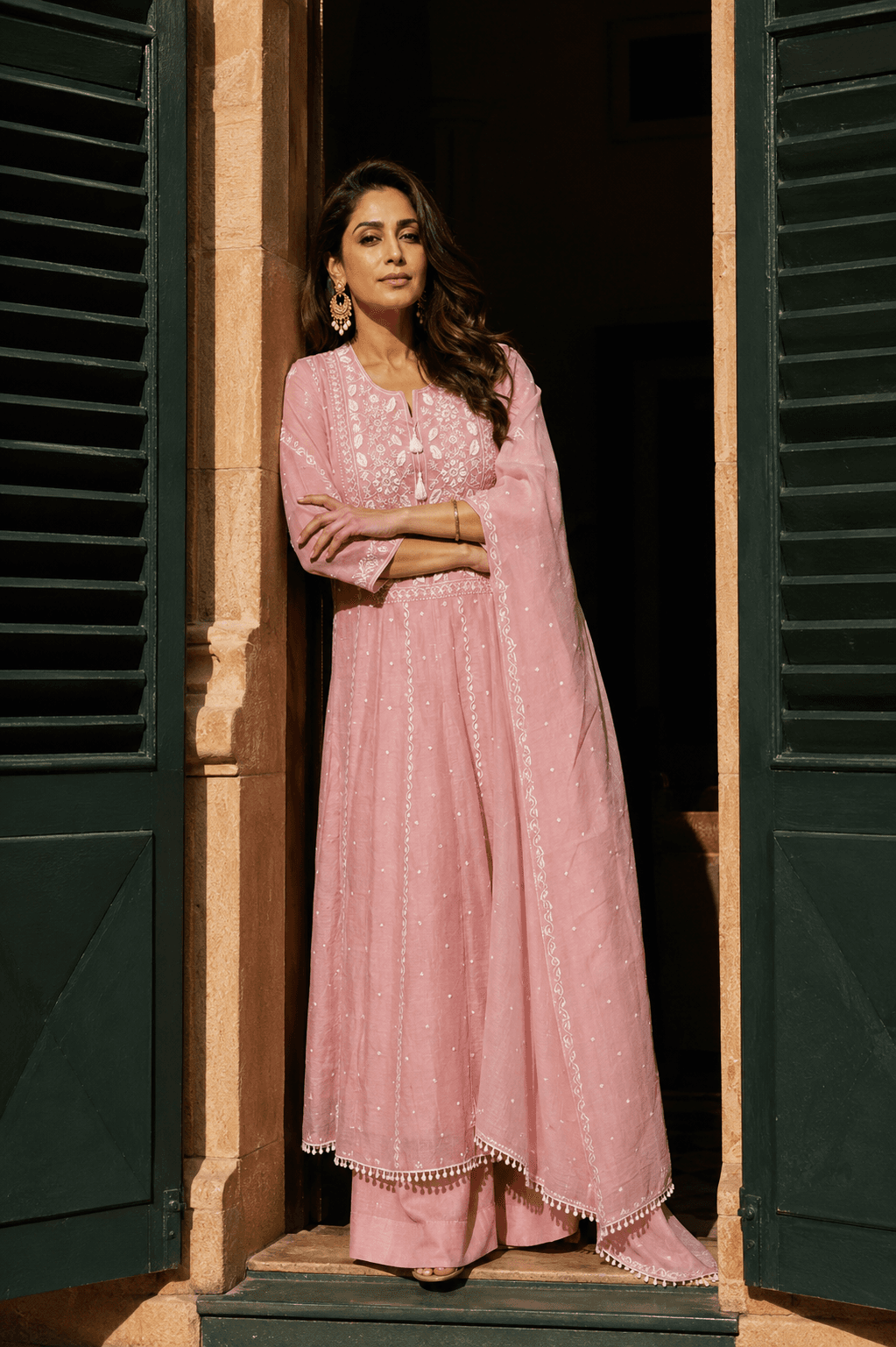 EMBROIDERED KALIDAR SET